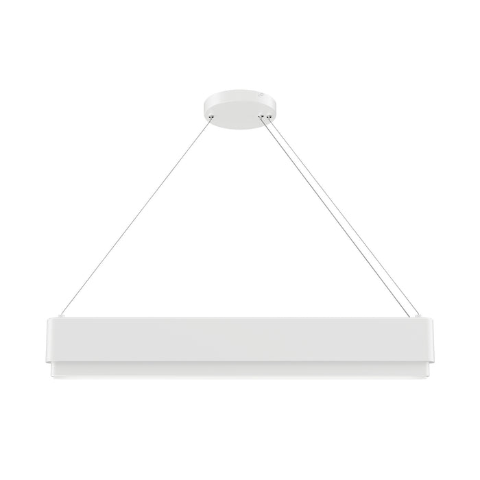 Kichler 84316WH LED Linear Chandelier, White