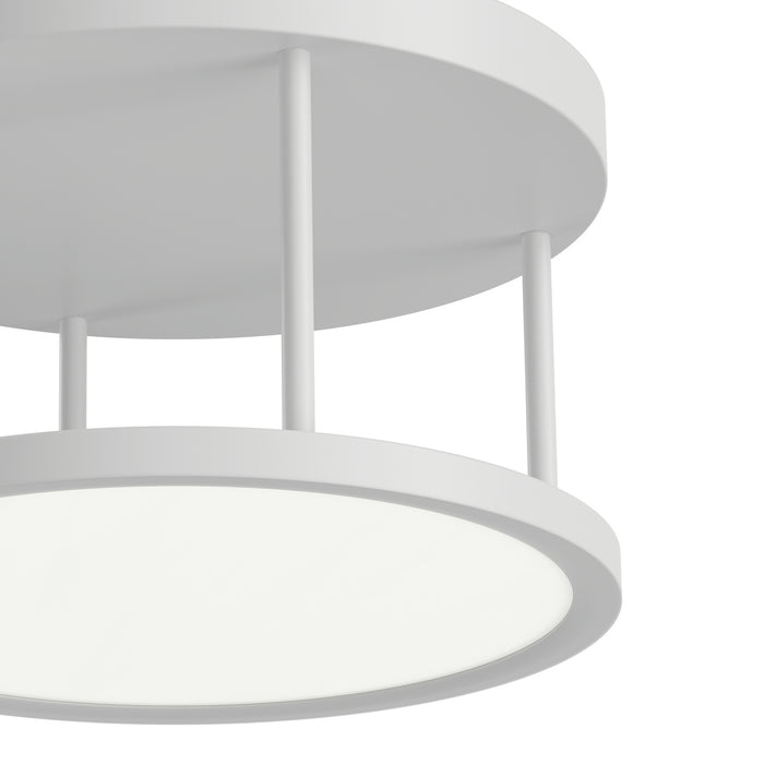 Kichler 84319WH LED Semi Flush Mount, White
