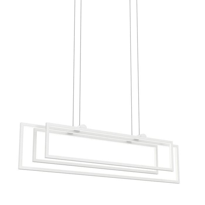 Kichler 84322WH LED Linear Chandelier, White