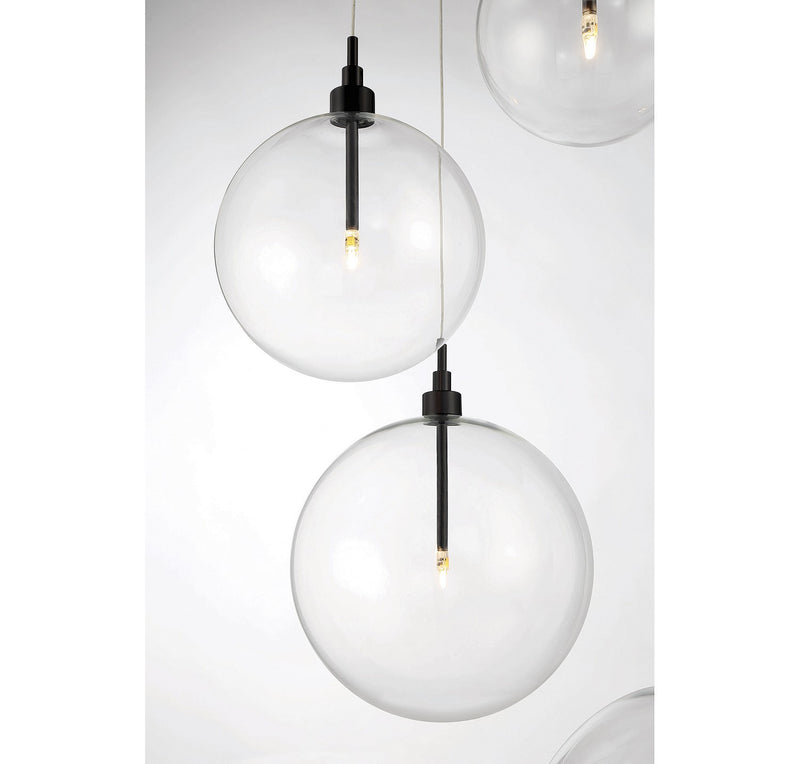 Meridian M10099ORB LED Pendant, Oil Rubbed Bronze