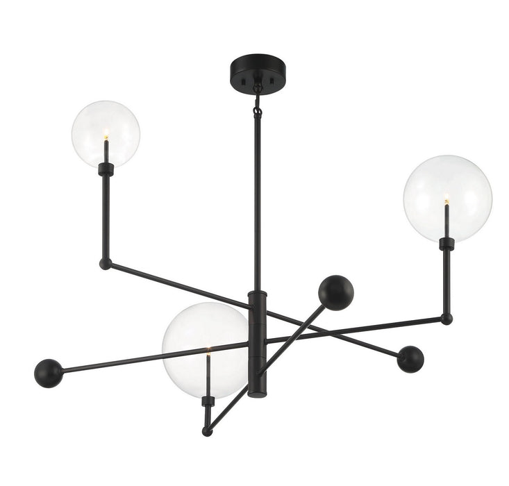 Meridian M100100ORB LED Chandelier, English Bronze