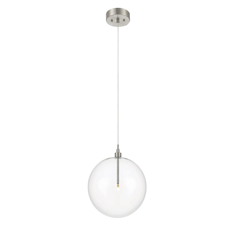 Meridian M70114BN LED Pendant, Brushed Nickel