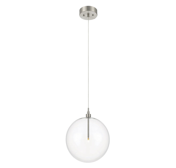 Meridian M70114BN LED Pendant, Brushed Nickel