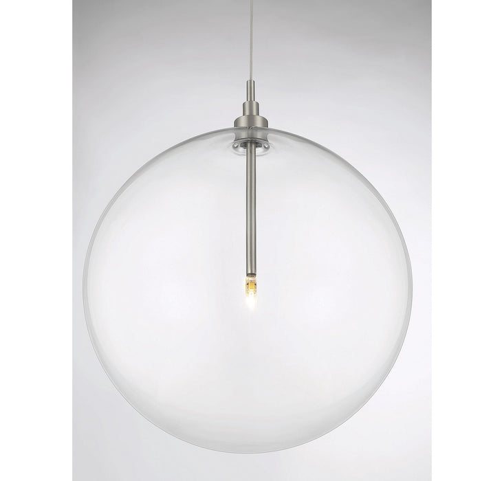 Meridian M70114BN LED Pendant, Brushed Nickel