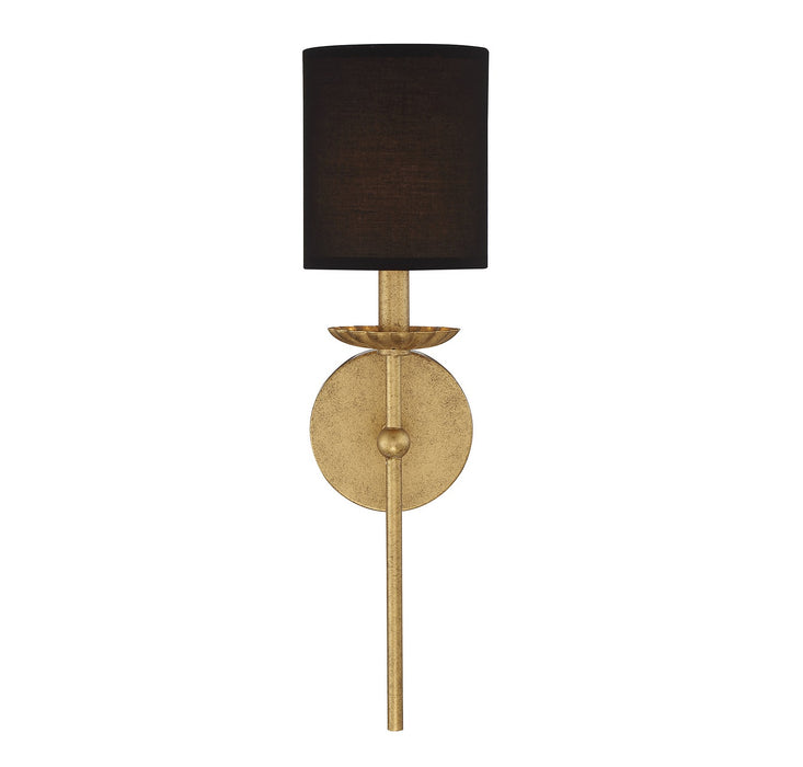 Meridian M90079TG One Light Wall Sconce, True Gold