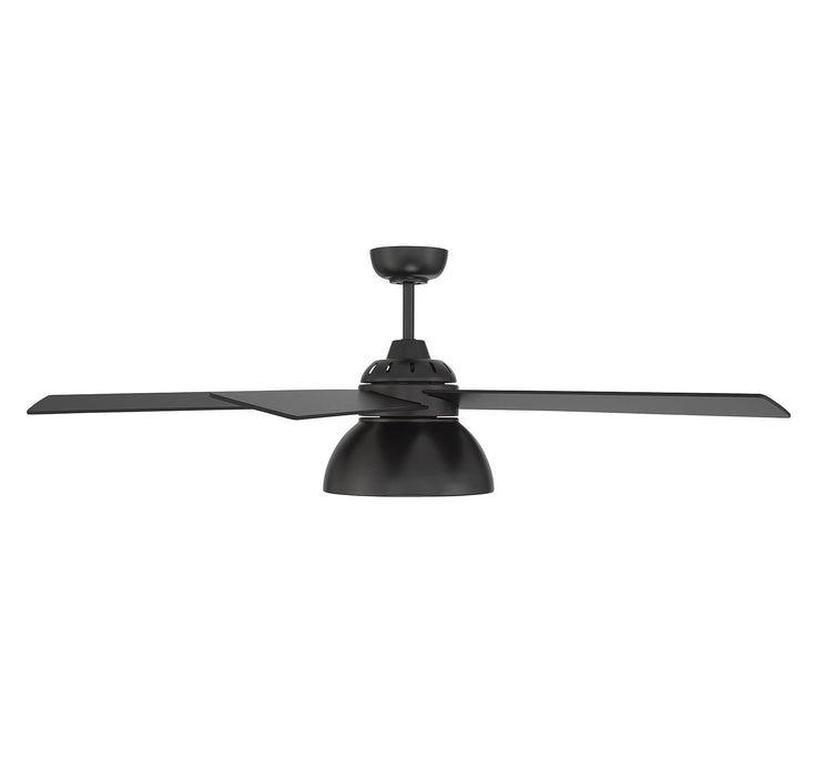 Meridian M2014MBK 52" Ceiling Fan, Matte Black