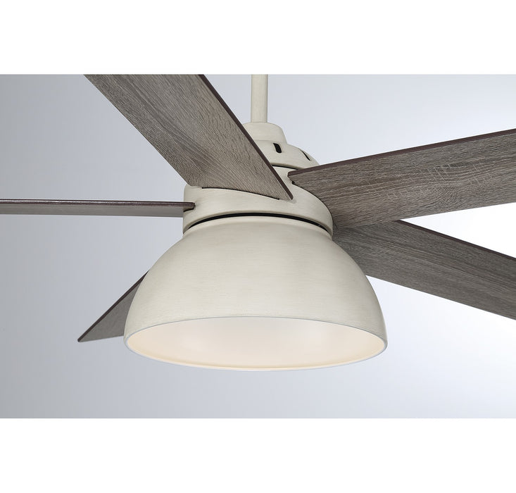 Meridian M2014DWH 52" Ceiling Fan, Distressed White