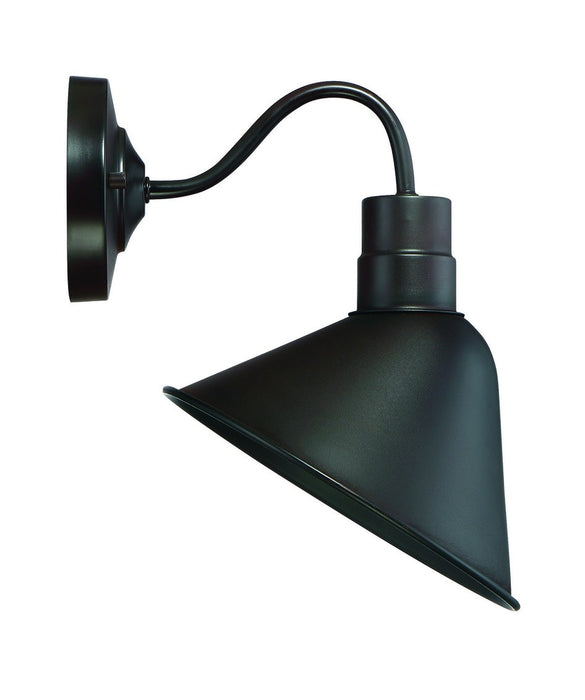 Meridian M50061ORB One Light Outdoor Wall Sconce, Oil Rubbed Bronze