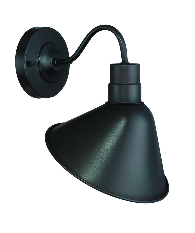 Meridian M50061ORB One Light Outdoor Wall Sconce, Oil Rubbed Bronze