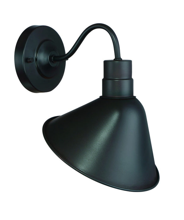 Meridian M50061ORB One Light Outdoor Wall Sconce, Oil Rubbed Bronze