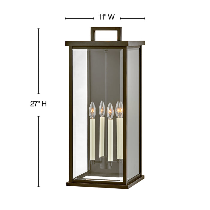Hinkley 20018OZ LED Wall Mount, Oil Rubbed Bronze
