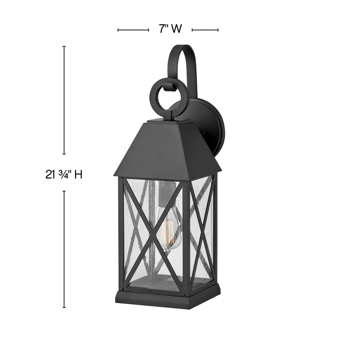 Hinkley 23304MB LED Wall Mount, Museum Black