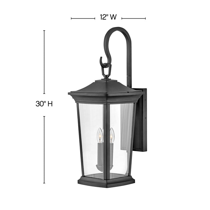 Hinkley 2369MB-LL LED Wall Mount, Museum Black