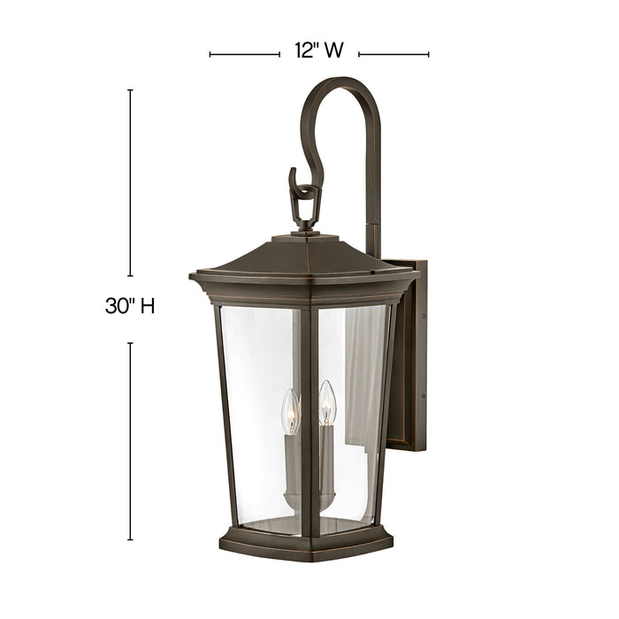 Hinkley 2369OZ-LL LED Wall Mount, Oil Rubbed Bronze