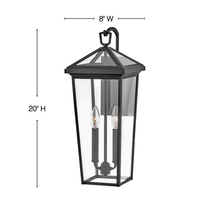 Hinkley 25655MB LED Wall Mount, Museum Black