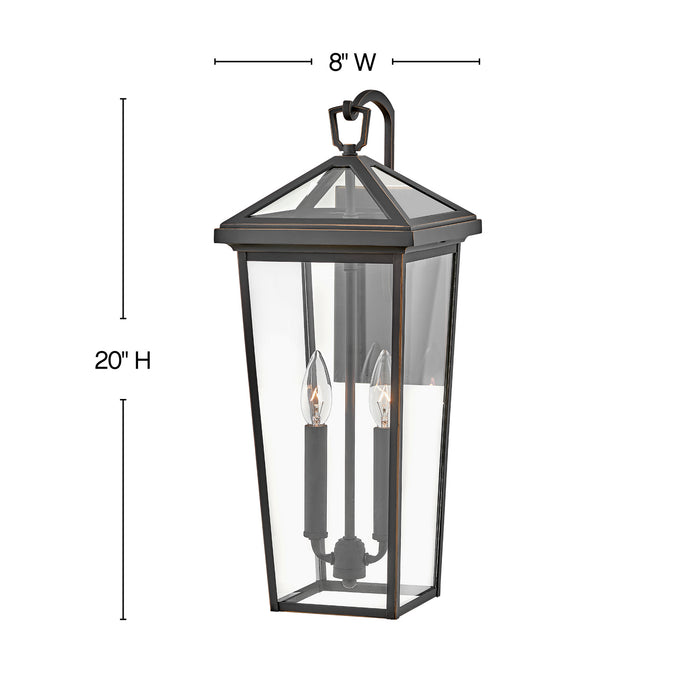 Hinkley 25655OZ-LL LED Wall Mount, Oil Rubbed Bronze