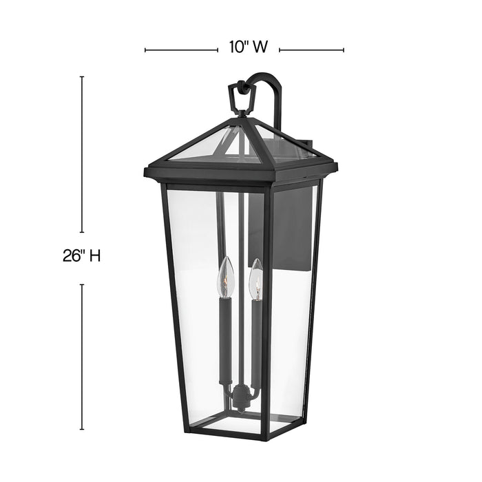 Hinkley 25658MB-LL LED Wall Mount, Museum Black