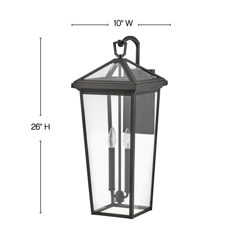 Hinkley 25658OZ-LL LED Wall Mount, Oil Rubbed Bronze
