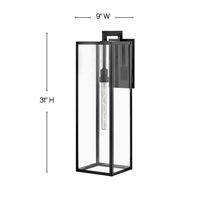Hinkley 2598BK-LL LED Wall Mount, Black