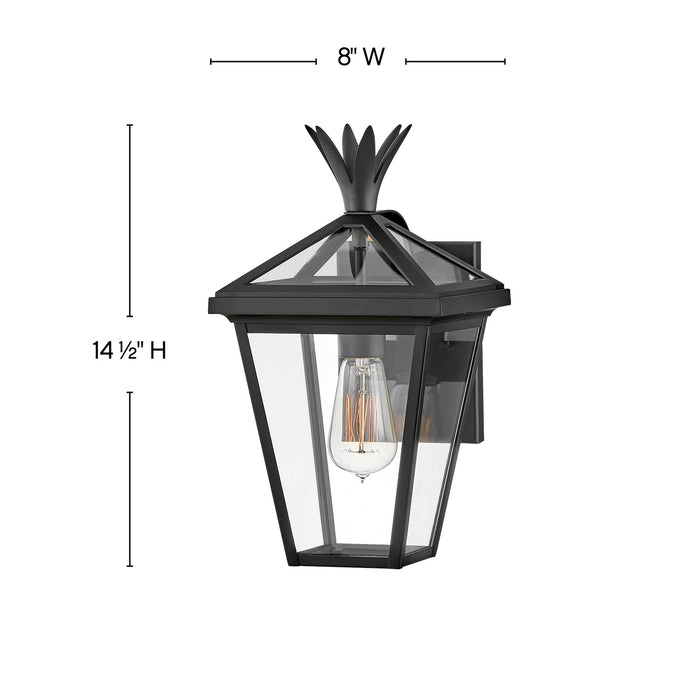 Hinkley 26090BK LED Wall Mount, Black