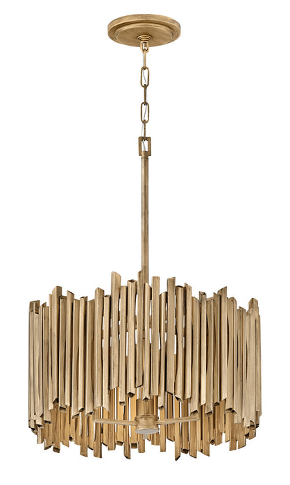 Hinkley 30023BNG LED Pendant, Burnished Gold