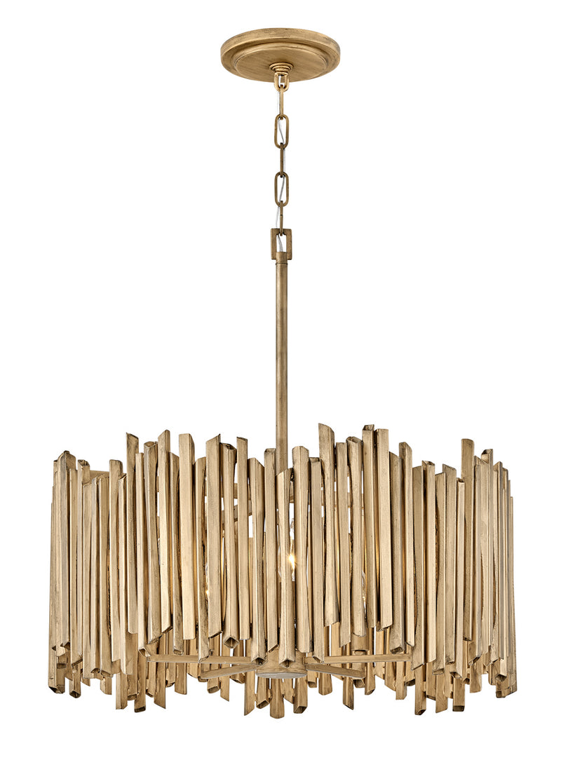 Hinkley 30025BNG LED Pendant, Burnished Gold