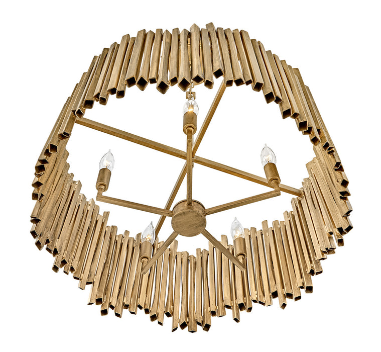 Hinkley 30025BNG LED Pendant, Burnished Gold