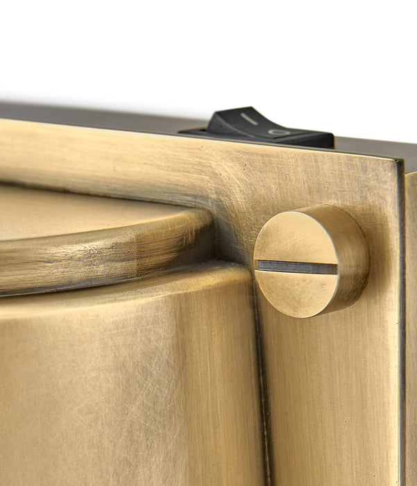 Hinkley 32530HB LED Wall Sconce, Heritage Brass