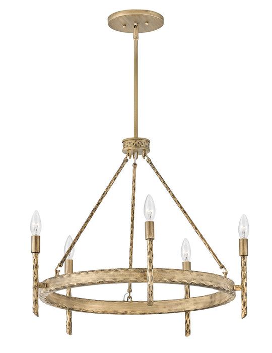 Hinkley 3675CPG LED Pendant, Champagne Gold