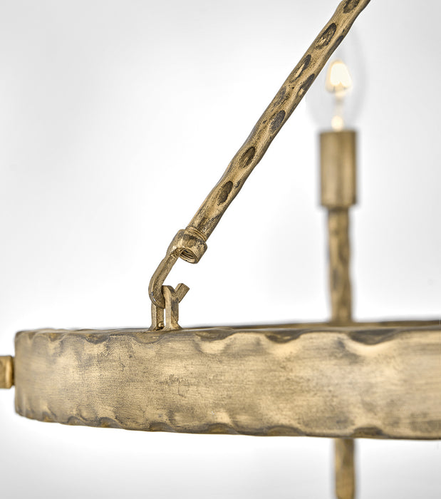 Hinkley 3678CPG LED Chandelier, Champagne Gold