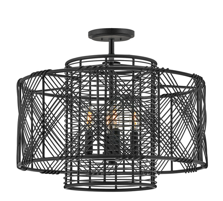 Hinkley 41063BLK LED Pendant, Black