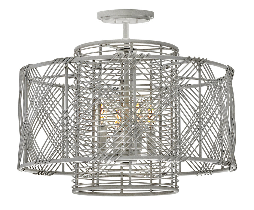 Hinkley 41063LAW LED Pendant, Light Ashwood