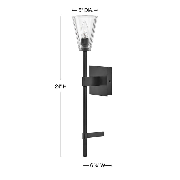 Hinkley 50640BX LED Vanity, Black Oxide