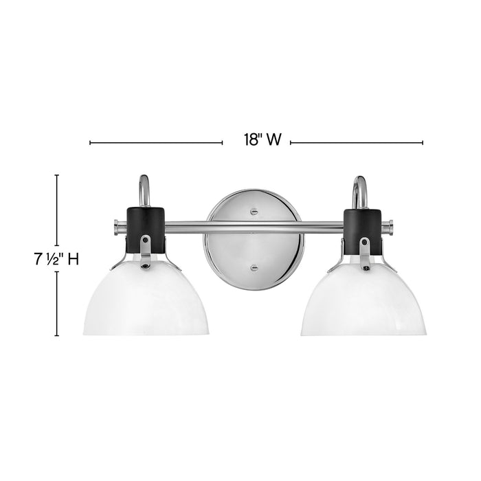Hinkley 51112CM LED Vanity, Chrome