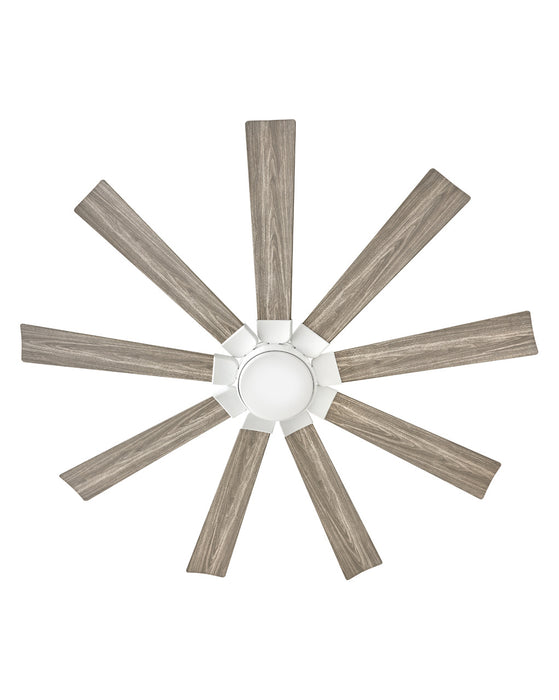 Hinkley 904260FCW-LWD 60" Ceiling Fan, Chalk White