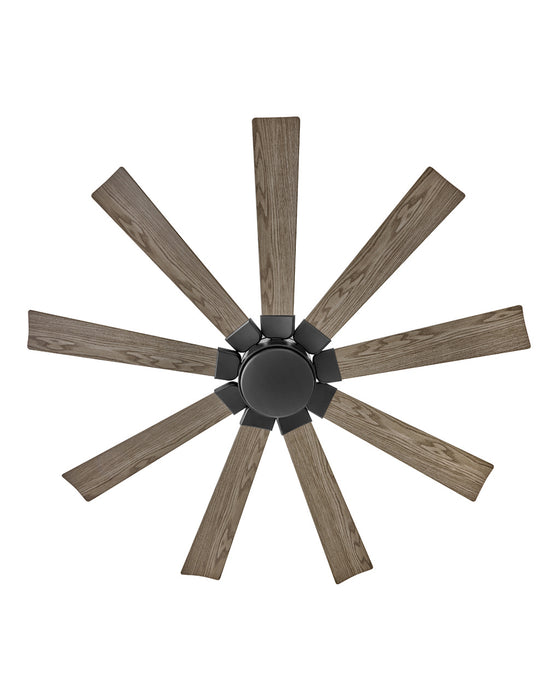 Hinkley 904260FMB-LWD 60" Ceiling Fan, Matte Black