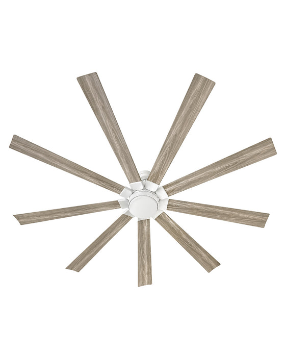 Hinkley 904280FCW-LWD 80" Ceiling Fan, Chalk White