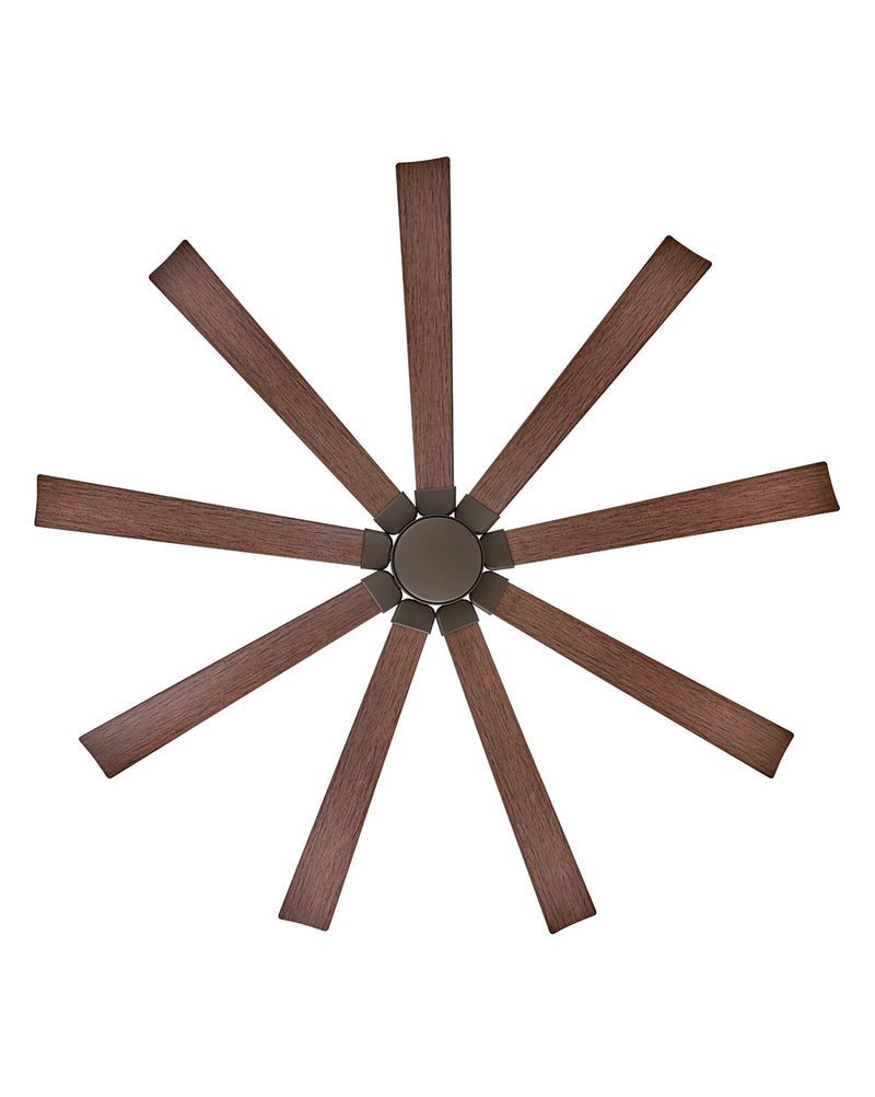 Hinkley 904280FMM-LWD 80" Ceiling Fan, Metallic Matte Bronze