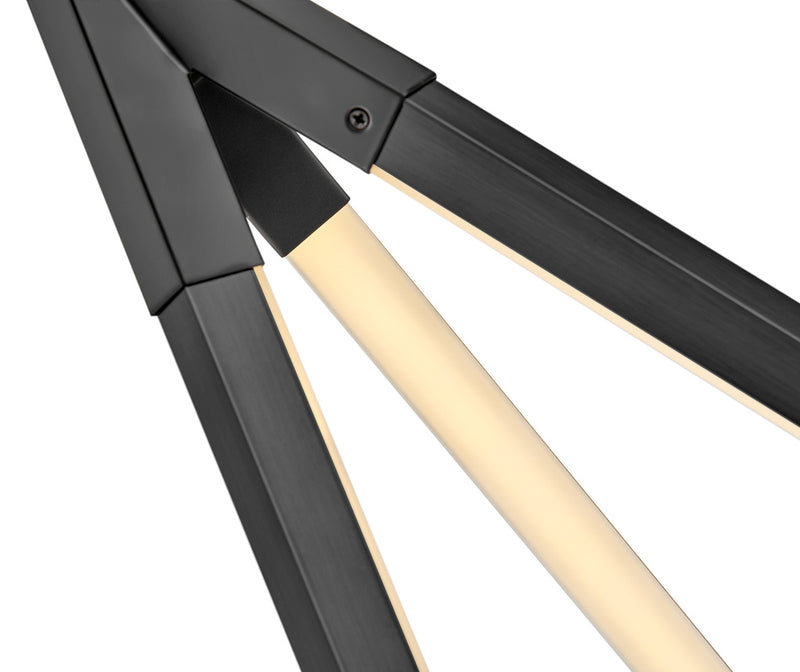 Fredrick Ramond FR30617BLK LED Pendant, Black