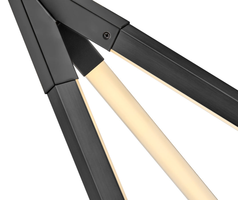 Fredrick Ramond FR30617BLK LED Pendant, Black