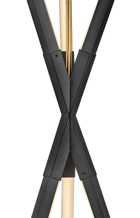 Fredrick Ramond FR30617BLK LED Pendant, Black