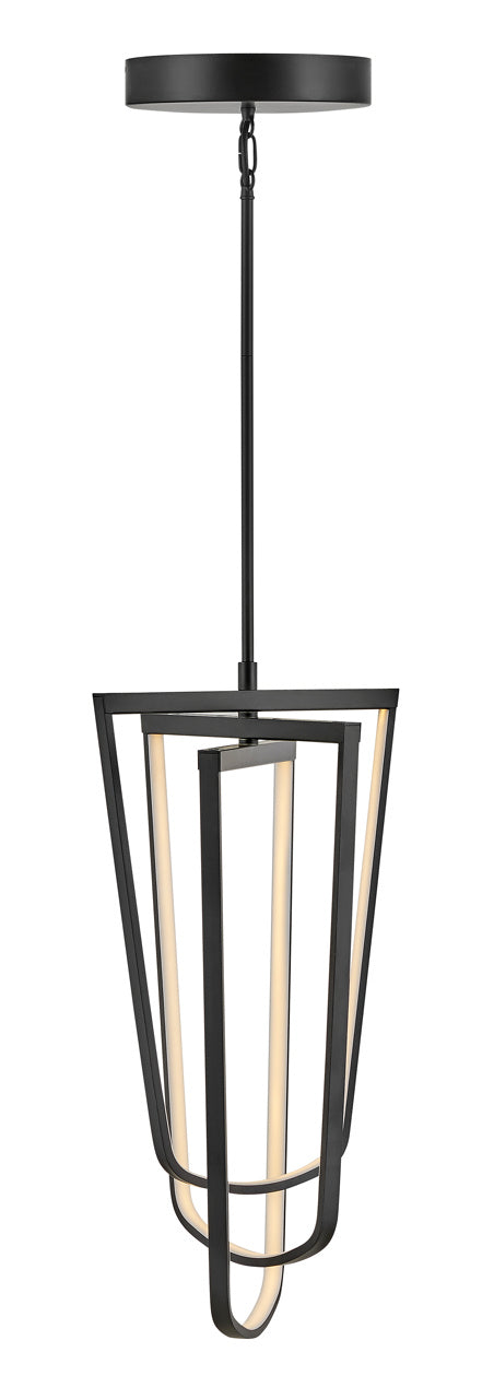 Fredrick Ramond FR31037BLK LED Pendant, Black