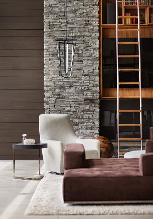 Fredrick Ramond FR31037BLK LED Pendant, Black