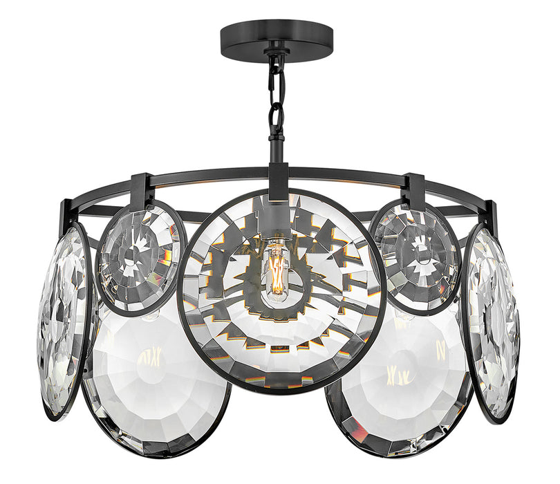 Fredrick Ramond FR31263BLK LED Pendant, Black