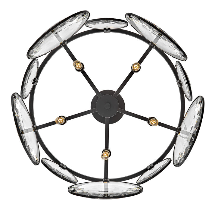 Fredrick Ramond FR31263BLK LED Pendant, Black
