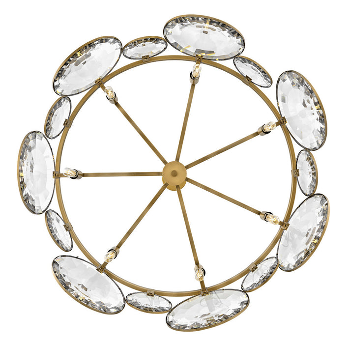 Fredrick Ramond FR31265HBR LED Pendant, Heritage Brass (Display - Final Sale)
