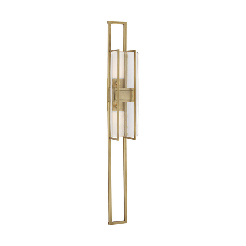 Visual Comfort Modern 700WSDUE28NB-LED927-277 LED Wall Sconce, Natural Brass