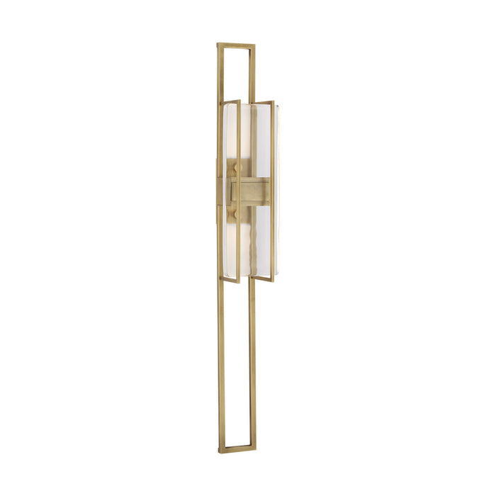 Visual Comfort Modern 700WSDUE28NB-LED927-277 LED Wall Sconce, Natural Brass