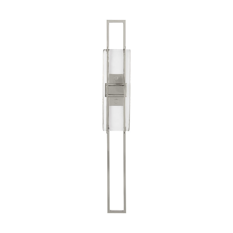 Visual Comfort Modern 700WSDUE28N-LED927 LED Wall Sconce, Polished Nickel