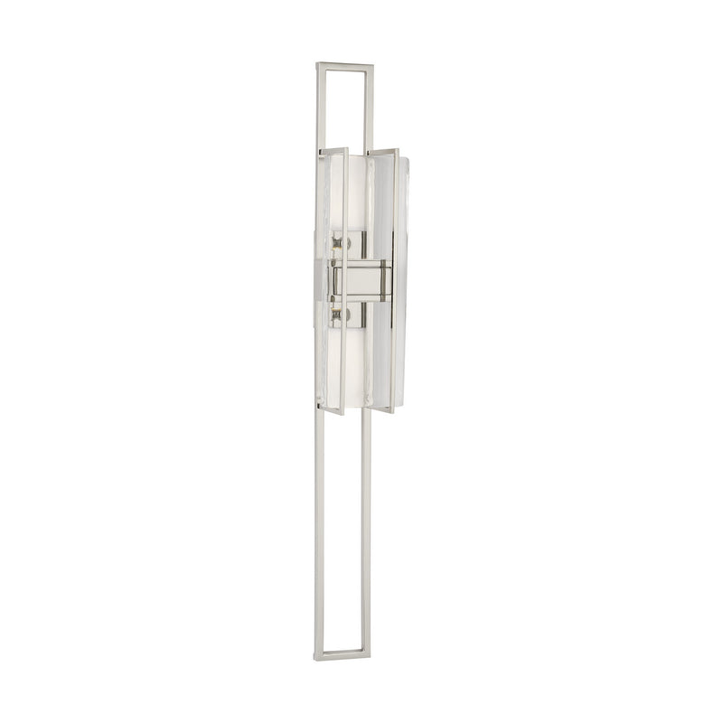 Visual Comfort Modern 700WSDUE28N-LED927 LED Wall Sconce, Polished Nickel